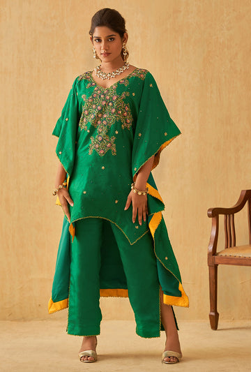 Asymmetrical Kaftan Co-ord Set