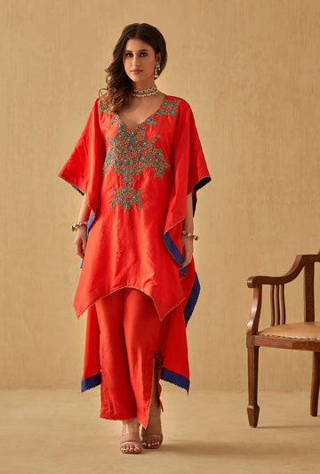 Asymmetrical Kaftan Co-ord Set