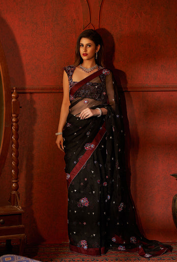 Embroidered Sari