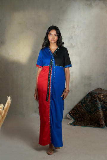 Colour Block Dress