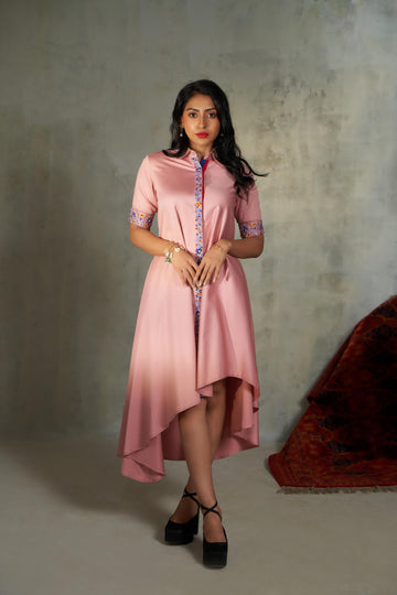 Assymetrical Shirt Dress