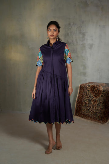 Dress With Cutwork Detail