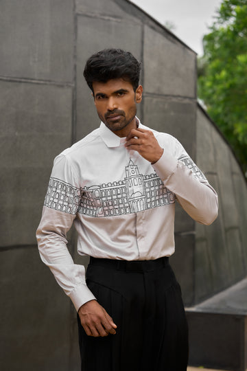 Arctic White Ripon Building Shirt