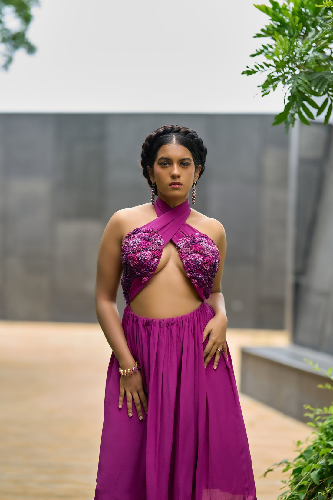 Purple Tree of Life Dress