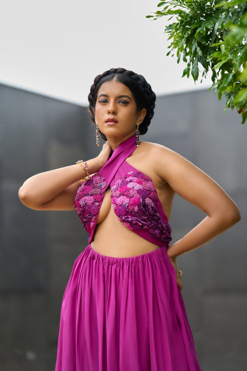 Purple Tree of Life Dress