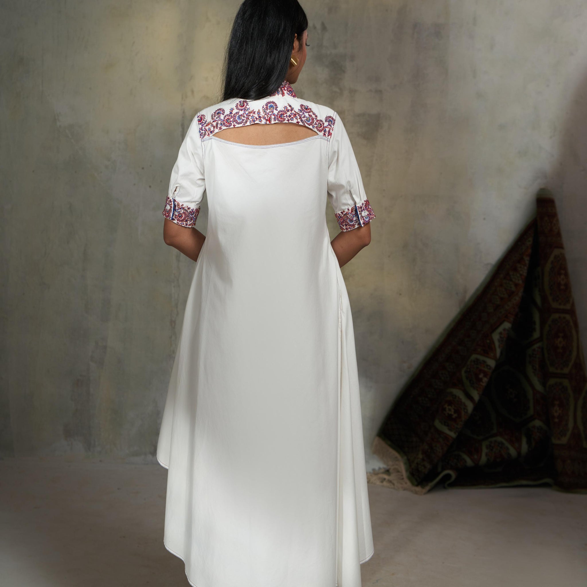 Assymetrical Shirt Dress