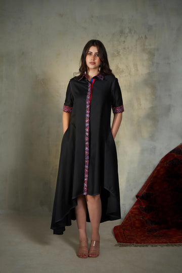 Assymetrical Shirt Dress