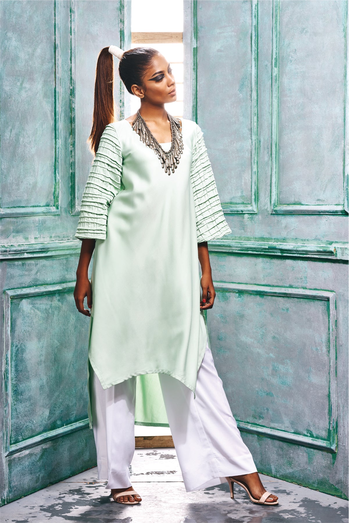Asymmetric Hem Tunic