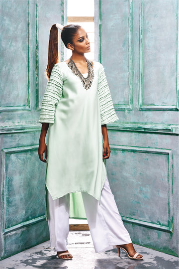 Asymmetric Hem Tunic
