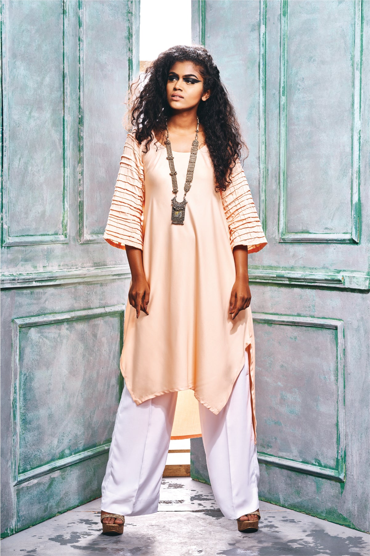 Asymmetric Hem Tunic