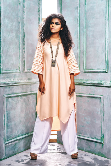Asymmetric Hem Tunic