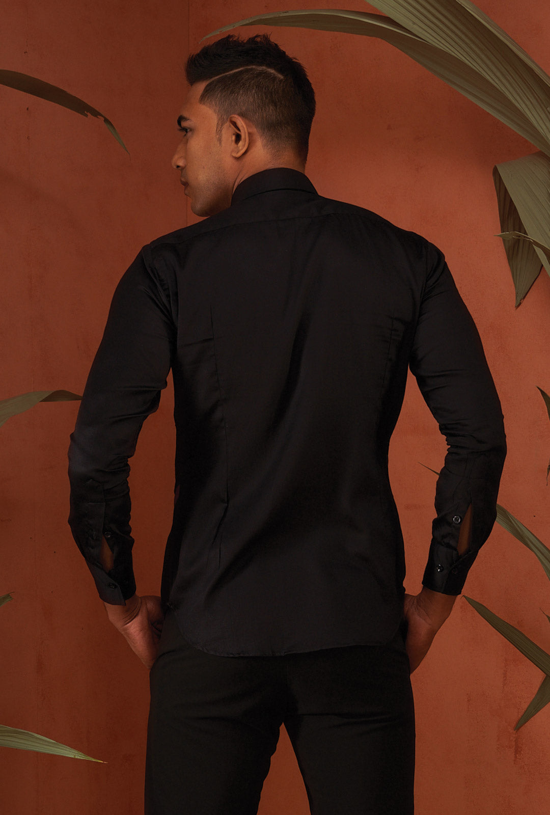 Shirt With Multi-hue Trim
